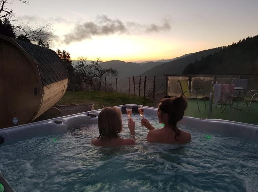 Ferienhaus Wendelinus Mit Pool & Sauna Hausach Esterno foto